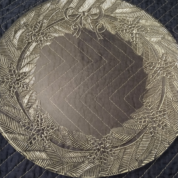 Oversized glass wreath plater open box - Picture 3 of 3